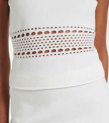 Fitzgerald open-knit tank top | Simkhai