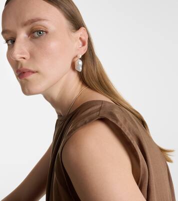 Venus Blac 14kt gold earrings with pearls | Sophie Bille Brahe