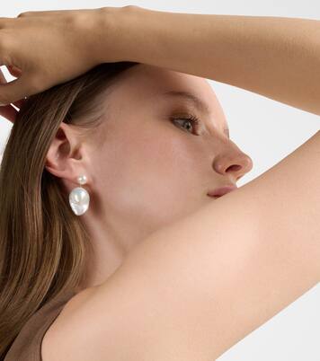 Venus Blac 14kt gold earrings with pearls | Sophie Bille Brahe