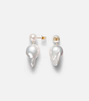 Venus Blac 14kt gold earrings with pearls | Sophie Bille Brahe