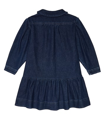 Cotton-blend denim dress | Il Gufo