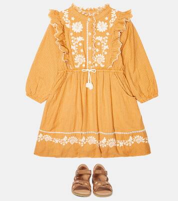 Kleid aus Baumwolle und Spitze | Louise Misha