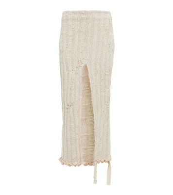 Crochet wool-blend maxi skirt | Acne Studios