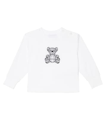 Baby Longsleeve Thomas Bear aus Baumwolle | Burberry Kids