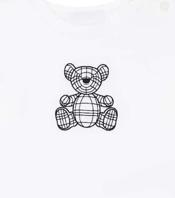 Baby Longsleeve Thomas Bear aus Baumwolle | Burberry Kids
