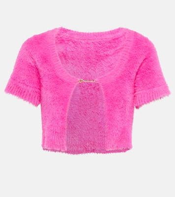 Cropped-Cardigan La Maille Neve | Jacquemus