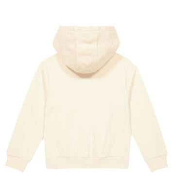 Logo cotton jersey hoodie | Balmain Kids