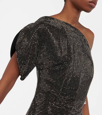 Robe asymétrique à cristaux | Roland Mouret