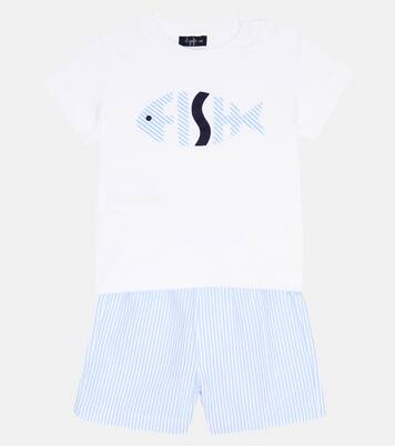 Baby - T-shirt e shorts in cotone | Il Gufo