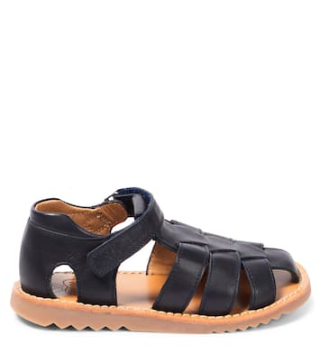 Sandalen Waff Papy aus Leder | Pom d'Api