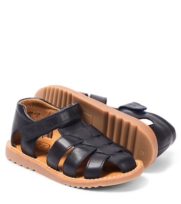 Sandalen Waff Papy aus Leder | Pom d'Api