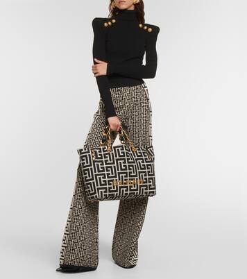 Schlaghose aus einem Wollgemisch | Balmain