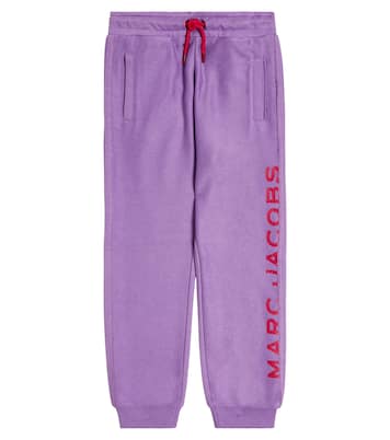 Logo cotton-blend sweatpants | Marc Jacobs Kids