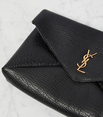 Pochette Cassandre Large en cuir | Saint Laurent