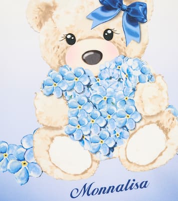 Printed crêpe dress | Monnalisa