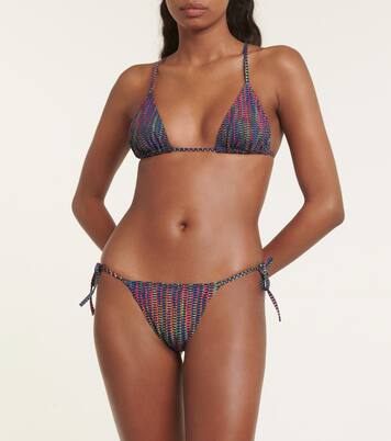 Culotte de bikini Reflet imprimée | Eres