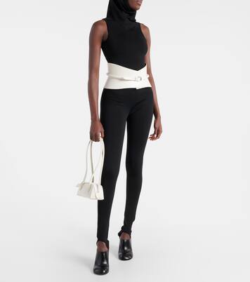 Sac Le Teckel Small en cuir | Alaïa