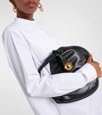 Bestickte Bluse aus Baumwollpopeline | Jil Sander