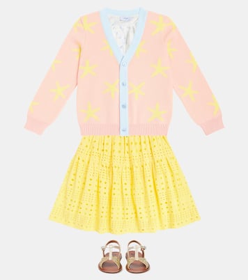 Glitter leather sandals | PèPè