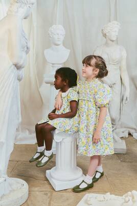 فستان من القطن بطبعات Florita | La Coqueta