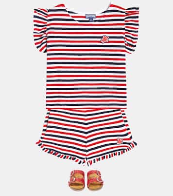 Shorts Gimy de algodón a rayas | Vilebrequin Kids