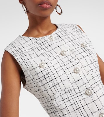 Grace checked knitted minidress | Same