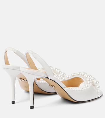 Sirene embellished leather sandals | Mach & Mach