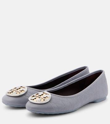 Claire leather ballet flats | Tory Burch