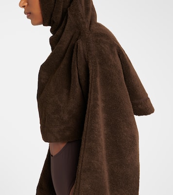 Sudadera con capucha de felpa de algodón | Alaïa