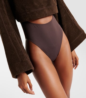 Sudadera con capucha de felpa de algodón | Alaïa