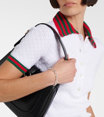 Pulsera Interlocking G de plata de ley | Gucci