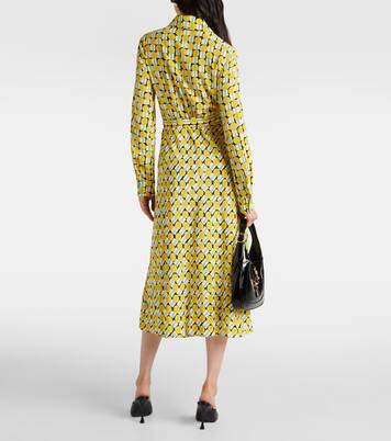 Abito midi Tori in jersey con stampa | Diane von Furstenberg