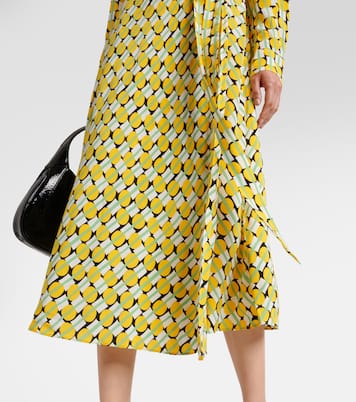 Abito midi Tori in jersey con stampa | Diane von Furstenberg