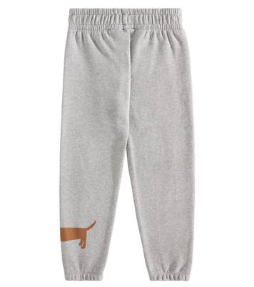 Dog printed cotton jersey sweatpants | Mini Rodini