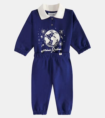 Baby Society cotton playsuit and pants set | Mini Rodini