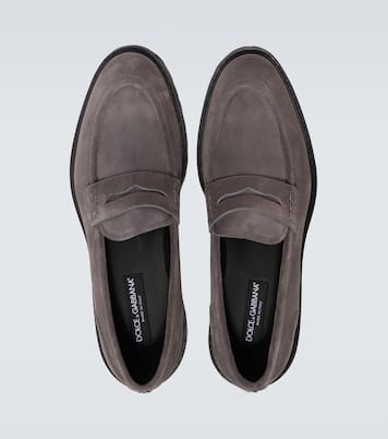 Altavilla suede penny loafers | Dolce&Gabbana