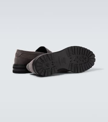 Altavilla suede penny loafers | Dolce&Gabbana