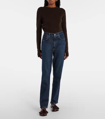 High-Rise Straight Jeans Stovepipe | Agolde