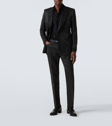 Anzughose Dylan aus Wolle und Seide | Tom Ford