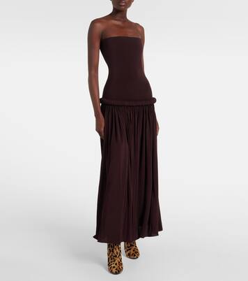 Decollete 90 calf hair over-the-knee boots | Alaïa