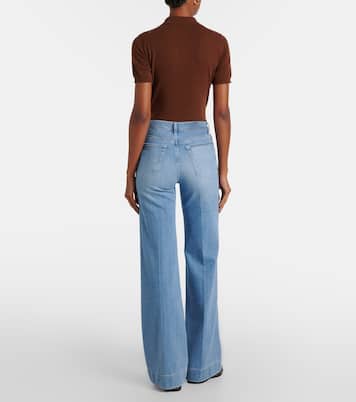 Jeans anchos de tiro alto | 7 For All Mankind
