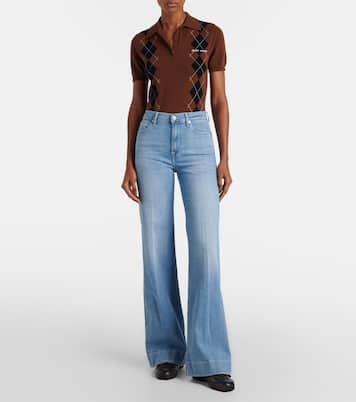 Jeans anchos de tiro alto | 7 For All Mankind