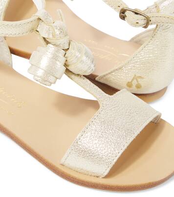 Elmas leather sandals | Bonpoint