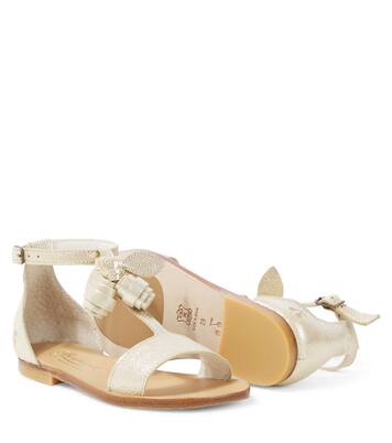 Elmas leather sandals | Bonpoint
