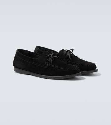 Chaussures bateau City Moc en daim | Saman Amel