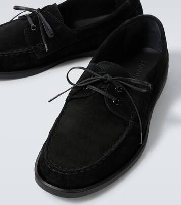 Chaussures bateau City Moc en daim | Saman Amel