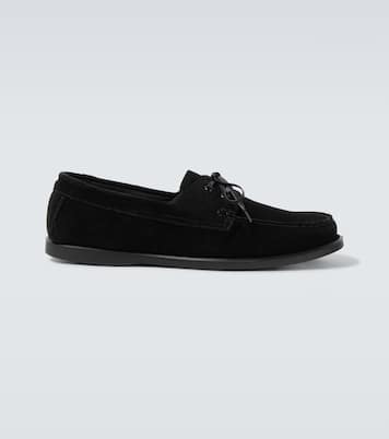 Chaussures bateau City Moc en daim | Saman Amel