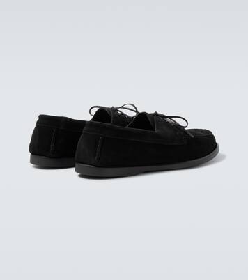 Chaussures bateau City Moc en daim | Saman Amel
