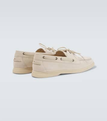 Sea-Sail Walk suede boat shoes | Loro Piana
