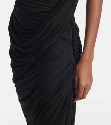 Robe longue en jersey | Mugler